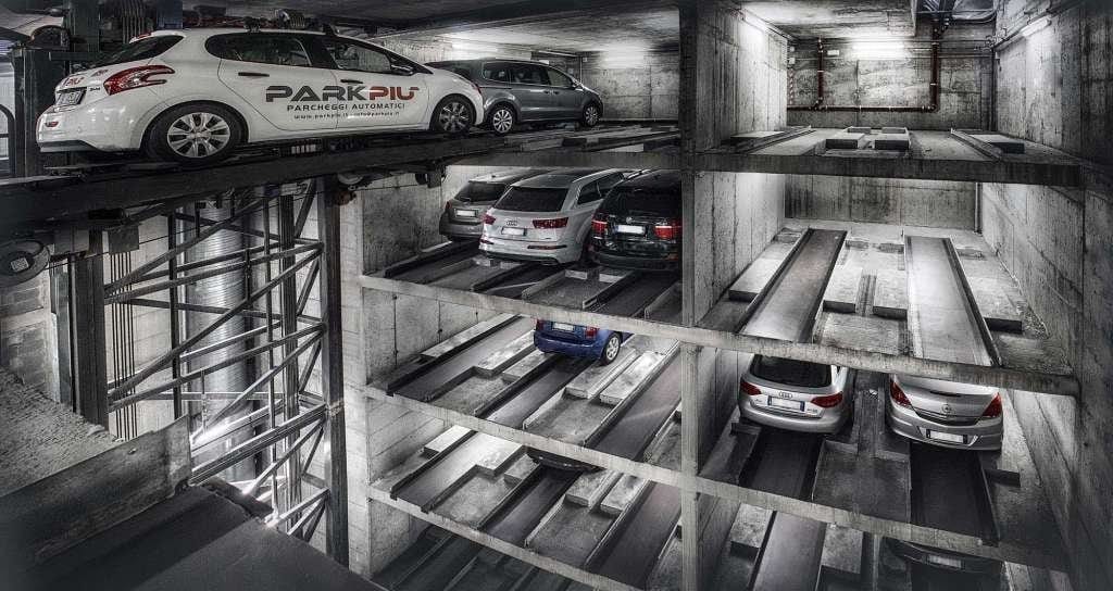 PARKPIÙ automatic parking system — system gallery