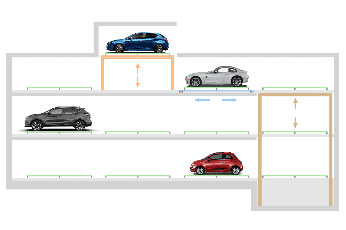 Lift Park P – Automatic Parking PARKPIÙ